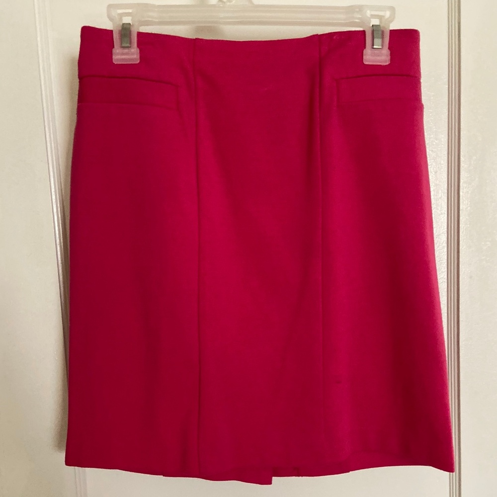 Cute Bright Pink Short Pencil Skirt